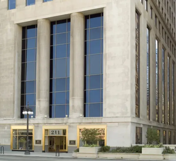 The Chicago office of Mammas Goldberg Vanderporten at 211 W. Wacker Drive